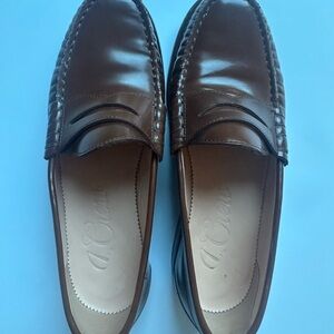 J. Crew Brown Leather Loafers
